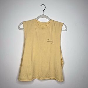J. Galt/Brandy Meville “Honey” Muscle Tee